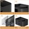 Marbrasse Pen Organizer with 2 Drawer, Multi-Functional Pencil Holder for Desk, Desk Organizers and Accessories with 5 Compartments + Drawer for Office Art Supplies (Black)